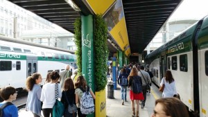 Ricola alla stazione Cadorna di Milano
