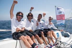 Club Vela Portocivitanova, vincitore dell'Audi Italian Sailing League 2016. Foto F. Nonnoi