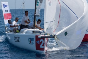 Il team della Marina Militare, 2° Classificato. Foto F. Nonnoi