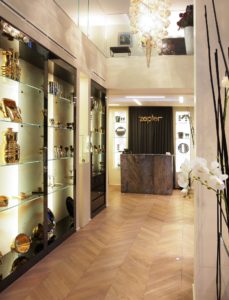 Concept store Zepter lifestyle, Via S. Pietro all'Orto 10 a Milano