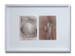 Flavia Albu - Senza titolo, 2017 - Acquarello su carta da stampa