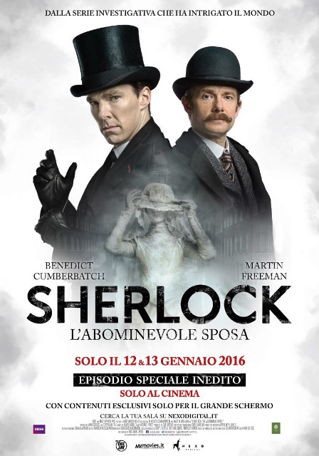 IL 12 E 13 GENNAIO IN CONTEMPORANEA MONDIALE “L’ABOMINEVOLE SPOSA” DALL’ACCLAMATA SERIE SHERLOCK