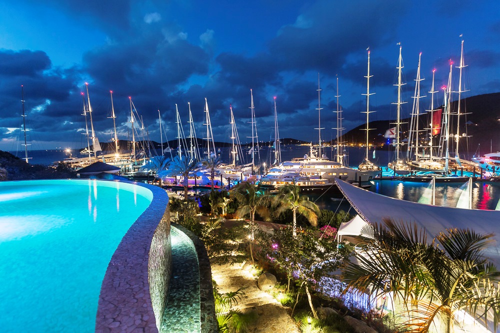 Yacht Club Costa Smeralda Virgin Gorda, BVI. Photo Carlo Borlenghi