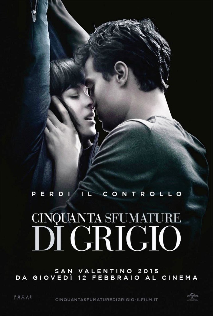 LUNEDÌ 25 GENNAIO SU CANALE 5 “50 SFUMATURE DI GRIGIO”, IL FILM CAMPIONE D’INCASSI NEL 2015