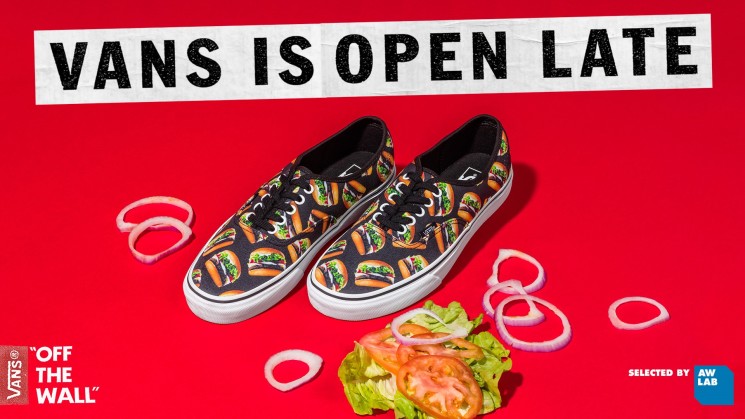 Da AW LAB la divertente collezione Vans dedicata al fast food