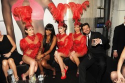 NAOMI CAMPBELL ALL’APERITIF PARTY DI YAMAMAY