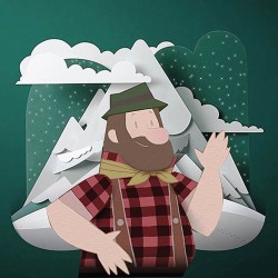 Branded content in papercraft per un progetto speciale Ricola in onda su La7
