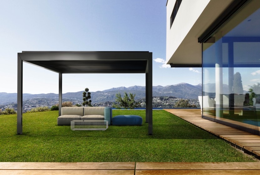 KE PROTEZIONI SOLARI: KEDRY PLUS, INNOVATIVA PERGOLA BIOCLIMATICA PER UN NUOVO STILE ABITATIVO