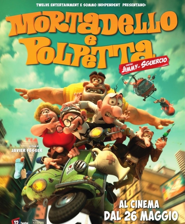 “MORTADELLO E POLPETTA”, UN FILM DI ANIMAZIONE DIVERTENTE E SPETTACOLARE