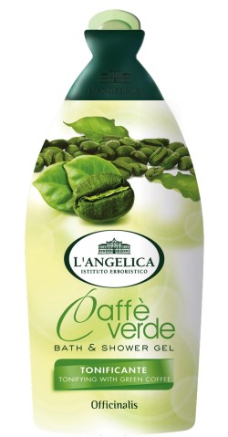 AMPLIATA LA LINEA L’ANGELICA OFFICINALIS CON IL NUOVO BAGNOSCHIUMA CAFFÈ VERDE