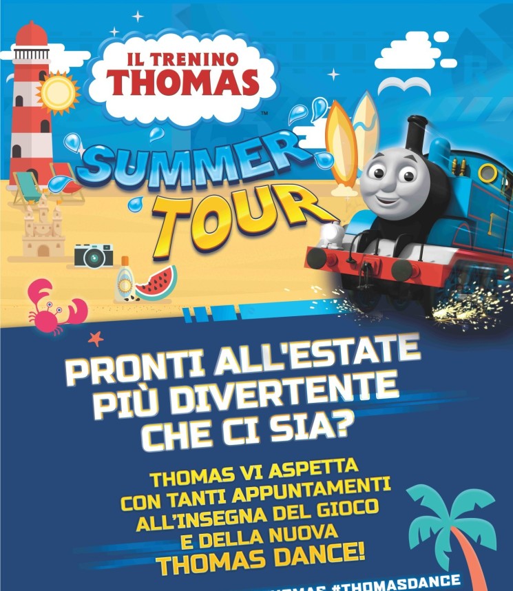 Destinazione divertimento con il Summer Tour del Trenino Thomas!