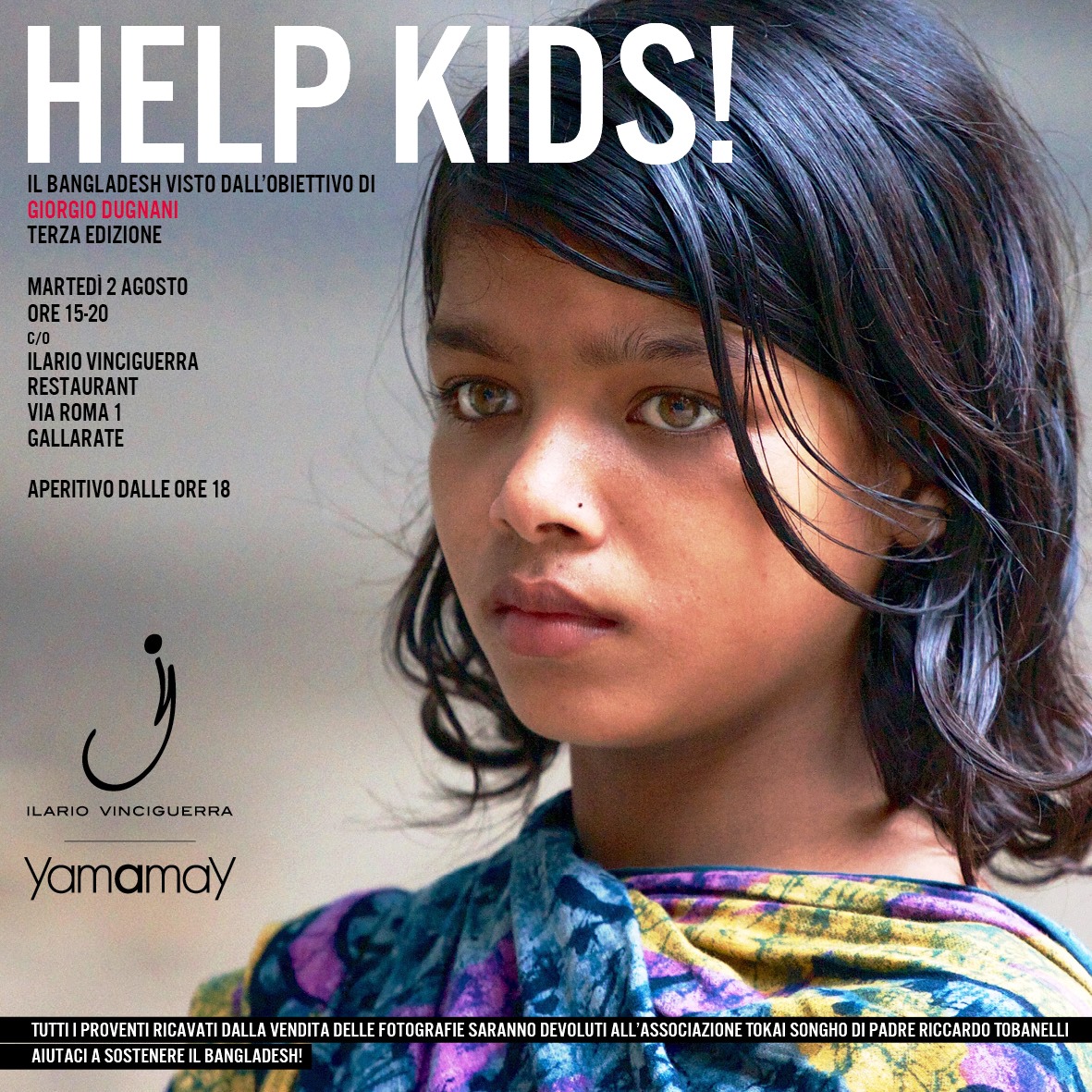 Mostra Help Kids! Yamamay