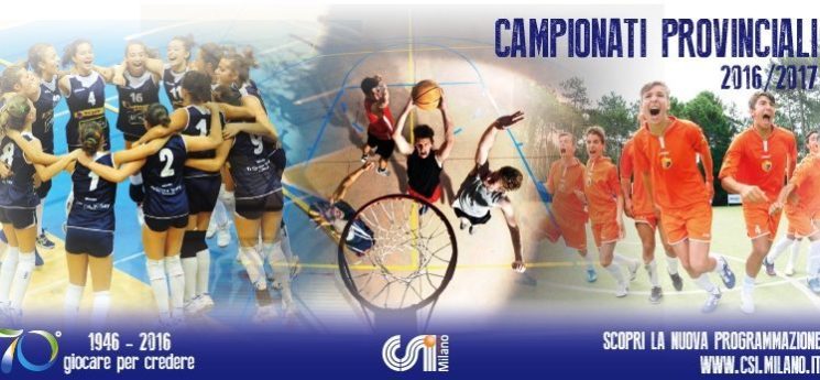 LO SPORT IN ORATORIO: ISCRIZIONI APERTE AL CSI MILANO