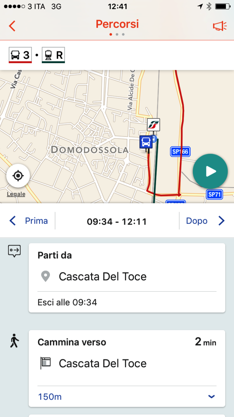 Da oggi anche Domodossola su Moovit