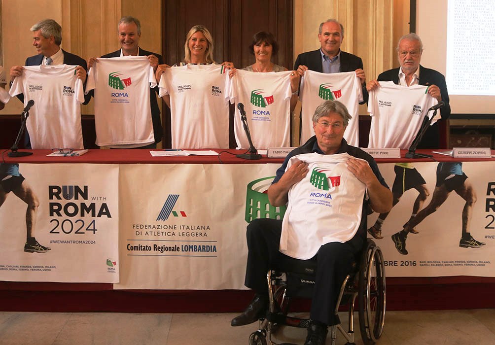 Presentata a Milano la “Run with Roma 2024”