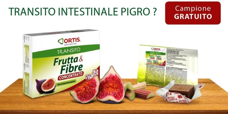 Un campione gratuito di “Frutta&Fibre Concentrato” con un click