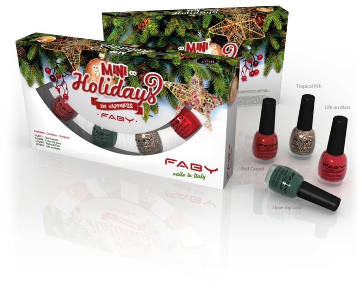 Natale glamour con l’Holiday Kit di Faby