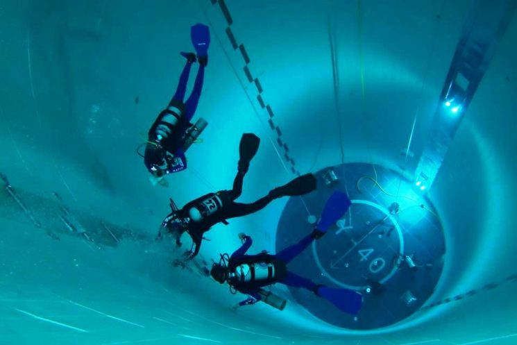 Y-40® Open Lab: 10 ore di immersione nella piscina più profonda del mondo per l’esperimento decompressivo di ricerca medica iperbarica​​