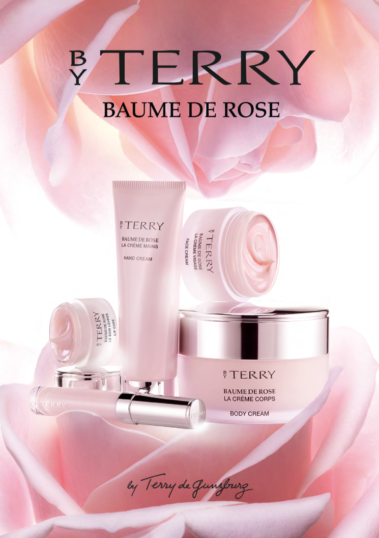 Il super-potere delle rose nella nuova linea Baume de Rose By Terry