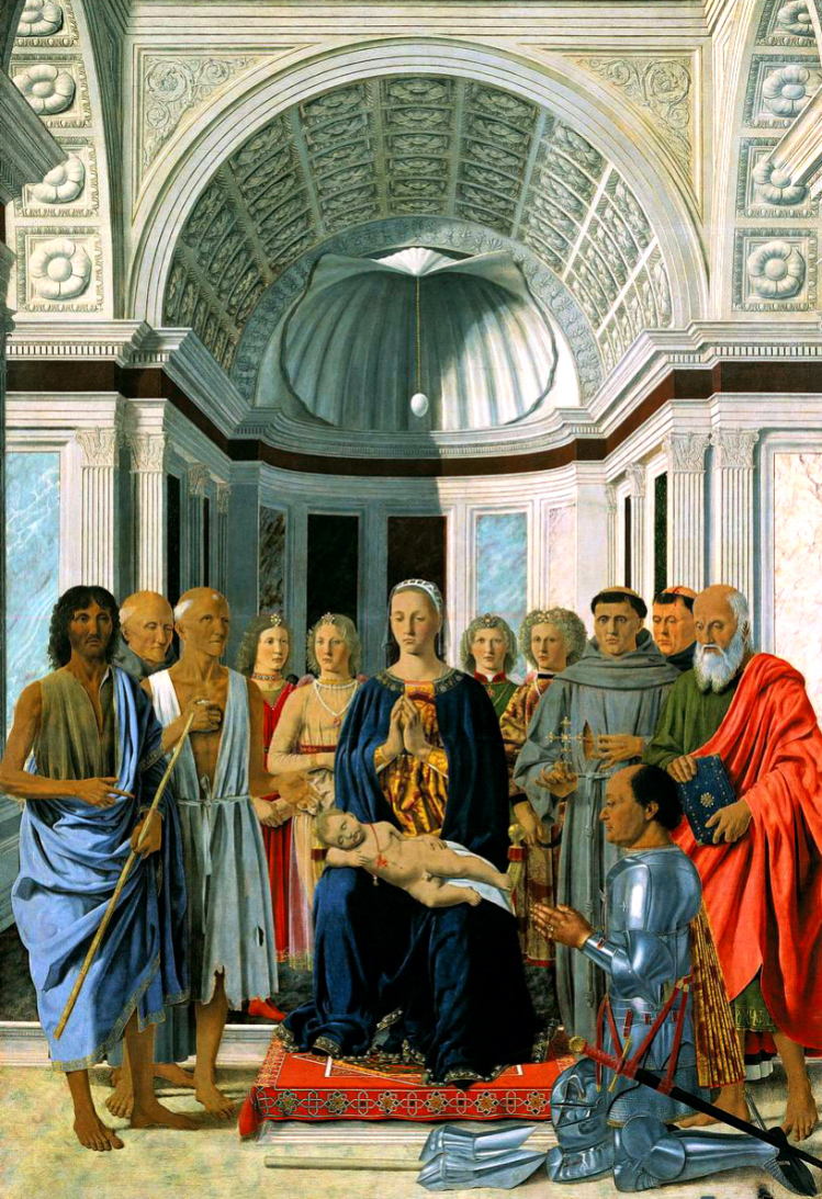 Pala di Montefeltro a Brera, Piero della Francesca