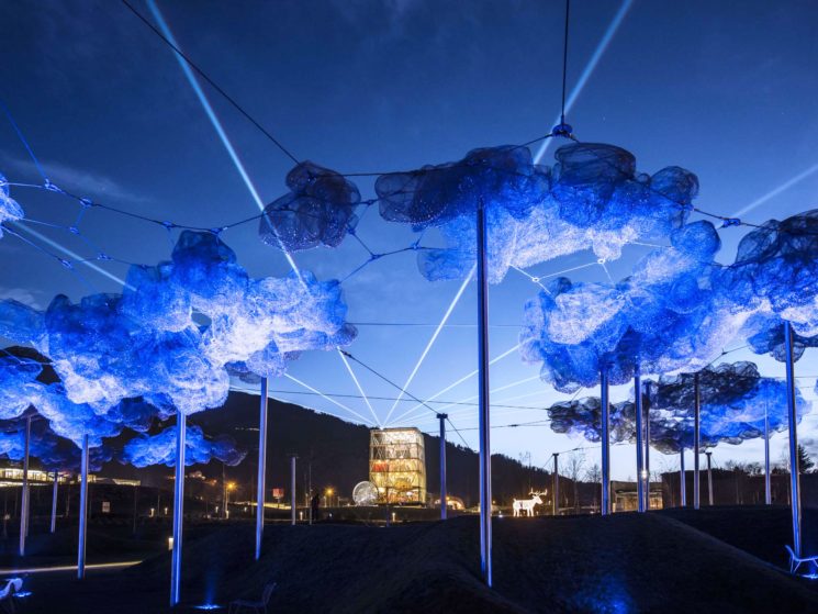 Hall Wattens (Austria): il Festival delle luci illumina i Mondi di Cristallo Swarovski