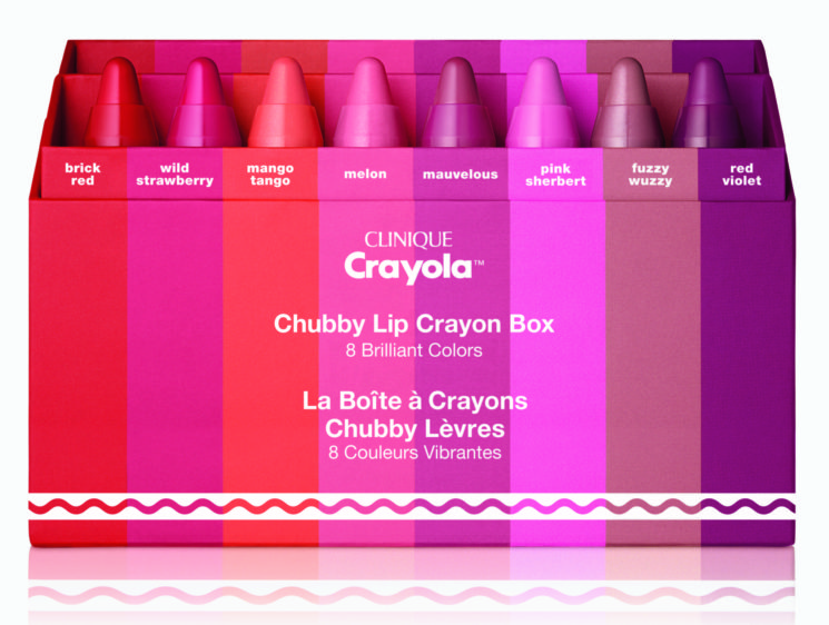 Clinique e Crayola insieme per dare vita a nuovi colori