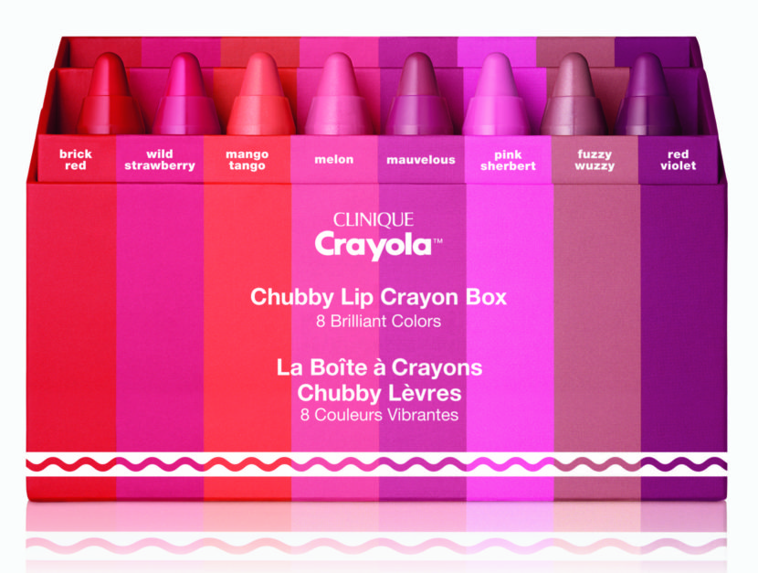Clinique e Crayola insieme per dare vita a nuovi colori