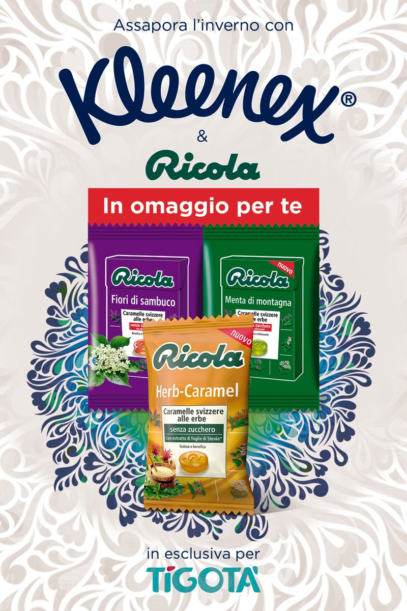 Ricola Kleenex Tigotà