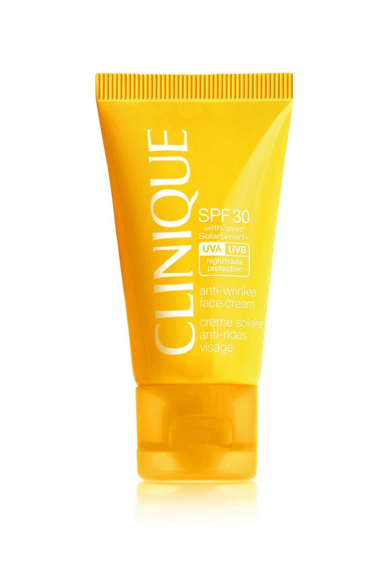 Per le sun addicted SPF 30 Anti-Wrinkle Face Cream e Nuovo spf 30 Mineral Powder makup for face di Clinique