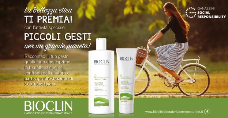 Bioclin: Concorso “Piccoli gesti per un grande pianeta”