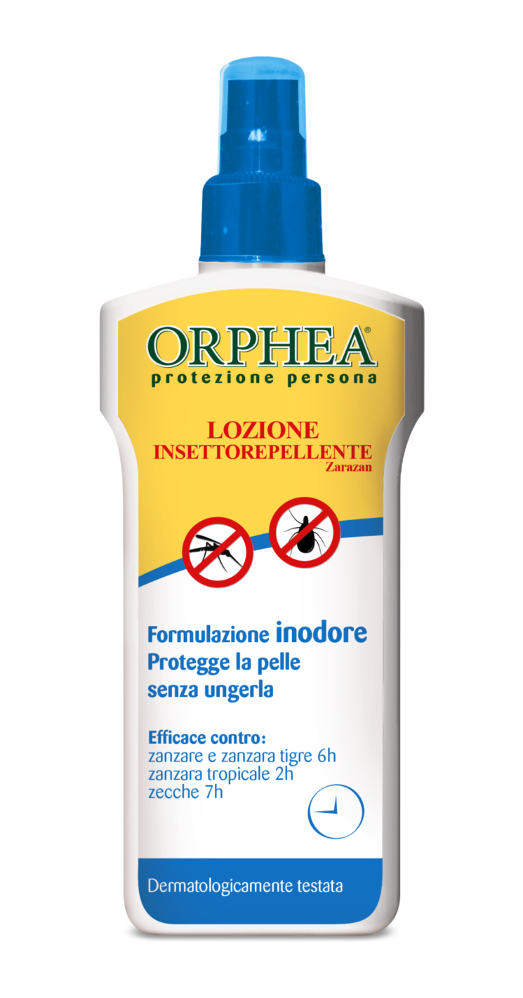 Per tutte le esigenze di protezione nuovo Insettorepellente Inodore di Orphea Protezione Persona