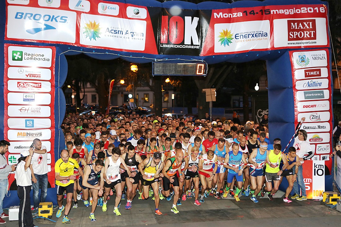 la 10k liberi di correre di Monza 2017