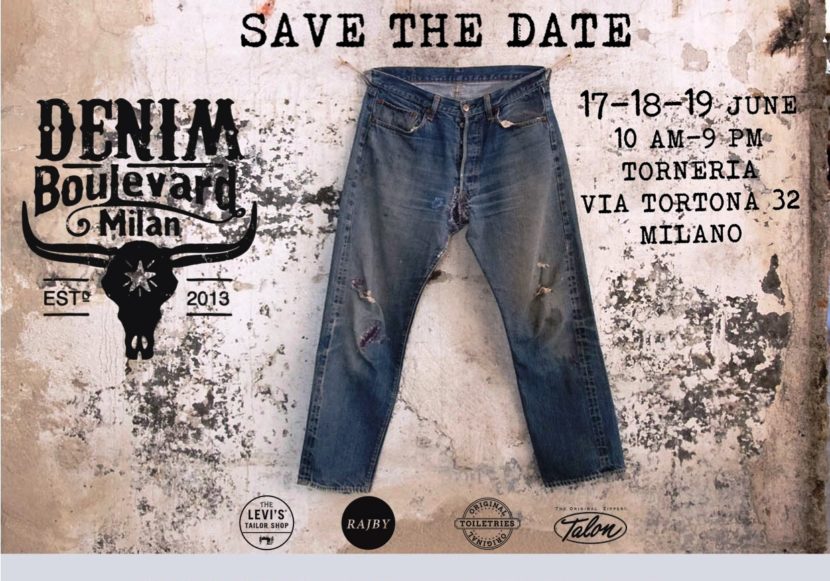 Denim Boulevard 2017 dal 17 al 19 giugno a Milano