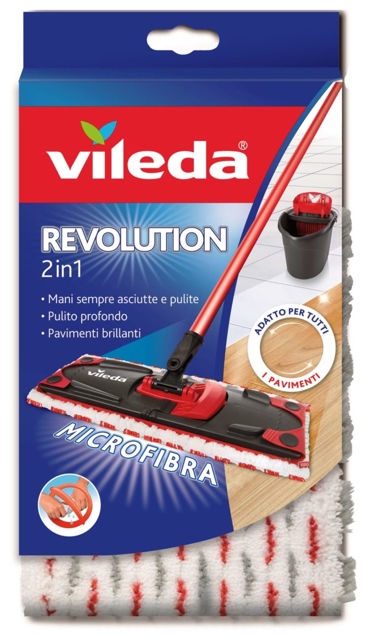 Con Vileda Revolution addio al vecchio spazzolone