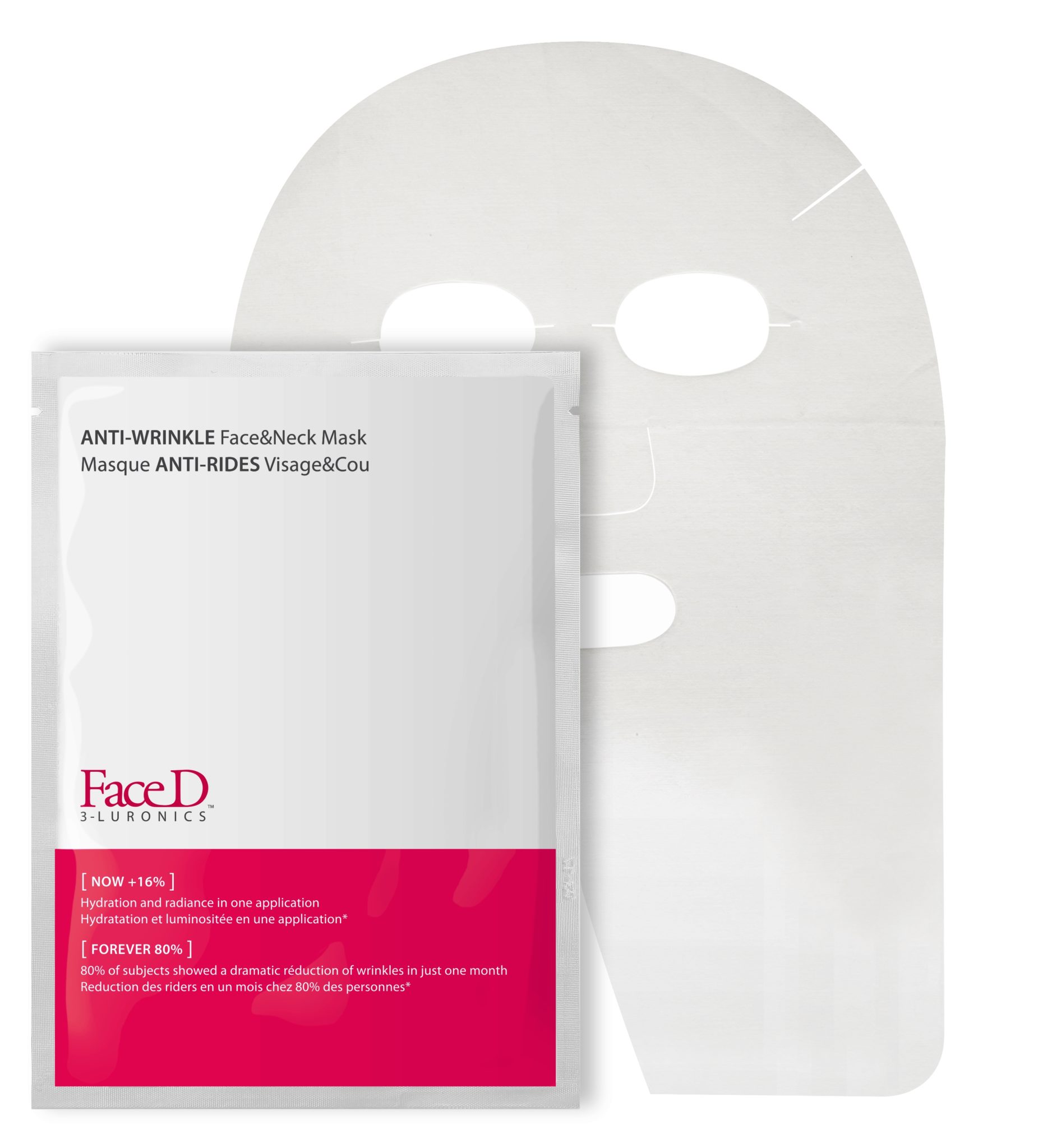 FaceD Maschera Anti-Rughe Viso&Collo