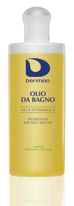 Massima idratazione con Dermon Olio da Bagno con Vitamina E