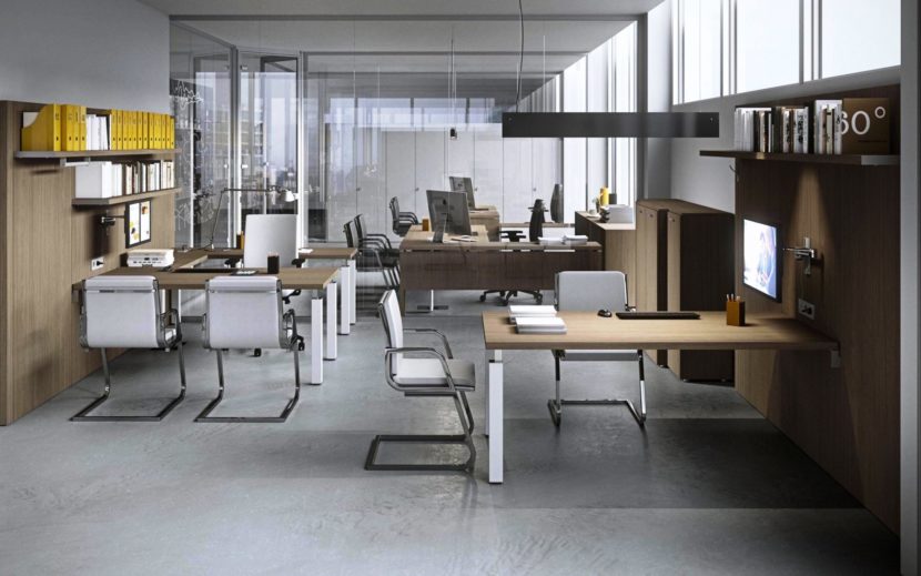 Newform Ufficio: Kamos Plus, eleganza essenziale negli ambienti di lavoro