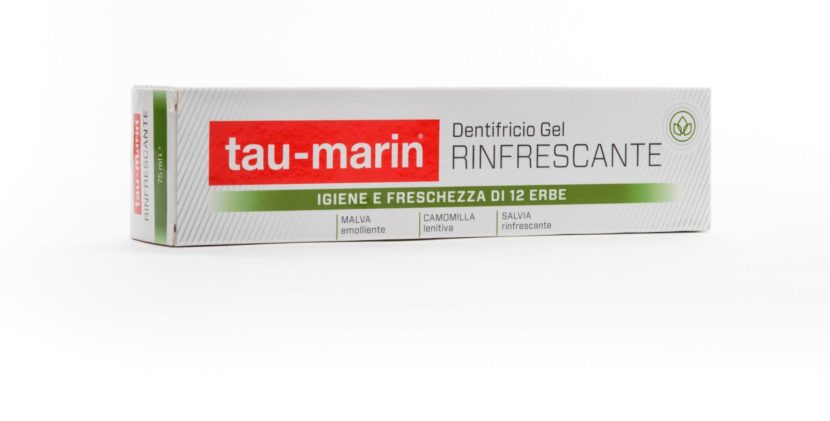 Novità tau-marin: Dentifricio Gel Rinfrescante alle 12 erbe per la salute di denti e gengive