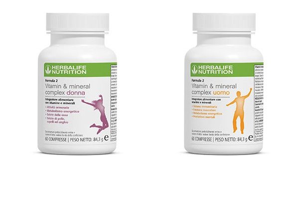 Herbalife Nutrition: Formula 2 Vitamin & Mineral Complex, nuovo integratore per il benessere di uomo e donna