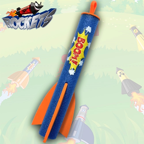 I Rockets di Sbabam, razzi colorati che volano nel cielo