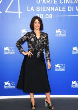 Donatella Finocchiaro in Falconeri al Festival del Cinema di Venezia