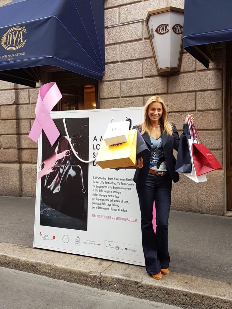Shopping solidale contro il cancro al seno promosso da LILT Milano