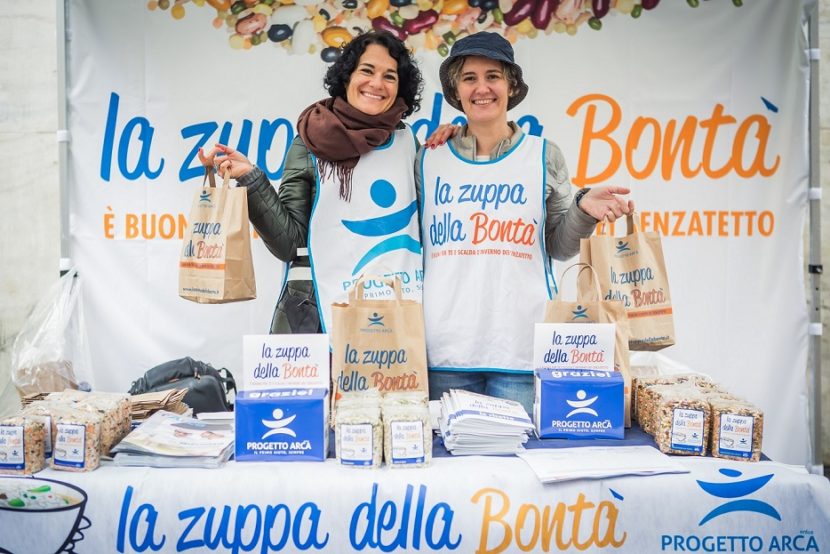 Tutti in piazza per la zuppa della Bontà, iniziativa di Progetto Arca onlus