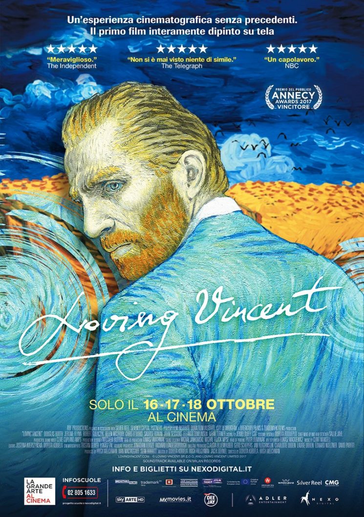 “Loving Vincent”, un film dove animazione e pittura si fondono