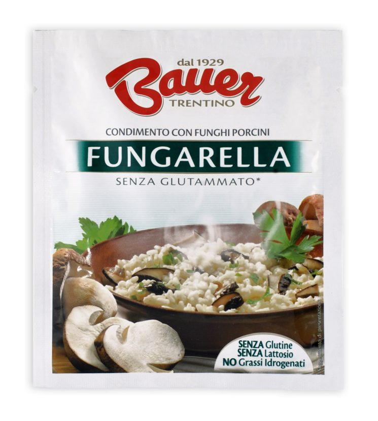 Fungarella Bauer, condimento con tutto il sapore dei funghi porcini