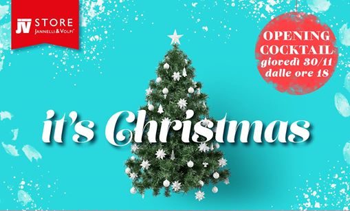 IT’S CHRISTMAS, evento speciale con 4 nuovi brand al JVSTORE di JANNELLI&VOLPI