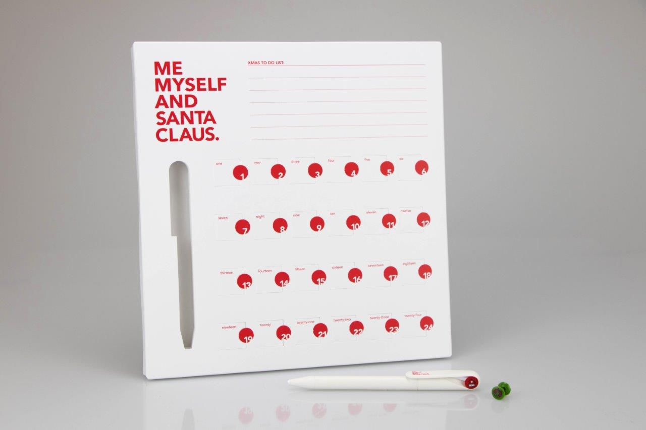 “Me, Myself & Santa Claus”, il calendario dell’Avvento firmato Prodir