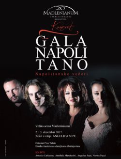 “Gala napoletano” al Teatro Madlenianum di Belgrado organizzato dai coniugi Madlena e Philip Zepter