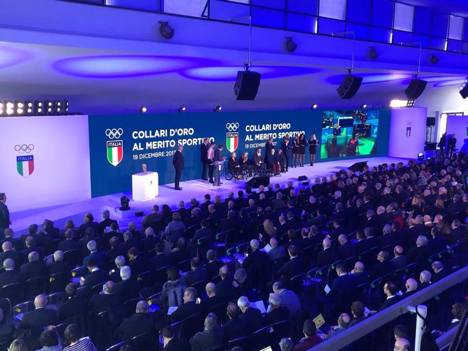 Il Coni premia gli atleti Special Olympics alla Cerimonia dei Collari d'Oro