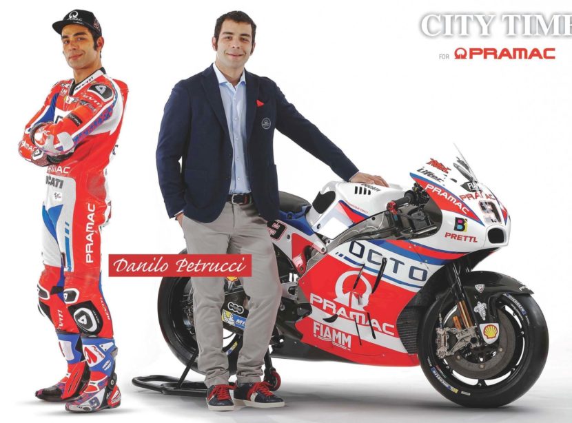 Pitti Uomo 93:  CITY TIME per il Team MotoGP Alma Pramac Racing